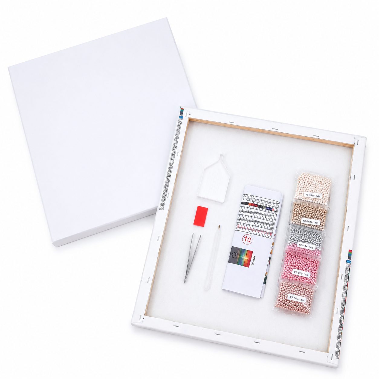 diamond painting - heilige nacht - premium parel diamond painting – afbeelding 3