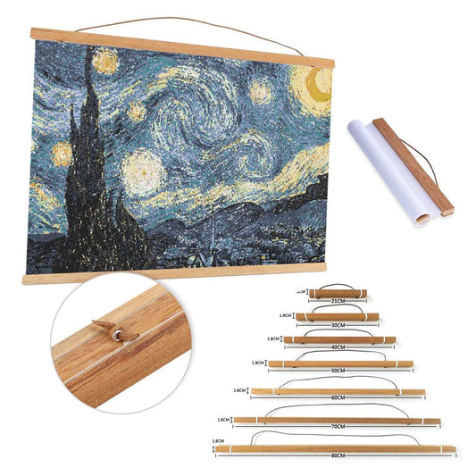 Holzrahmen für Diamantmalerei mit Magnetverschluss - SEOS Shop®