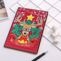 diamond painting kerst notitieboekje – 11 soorten – afbeelding 7