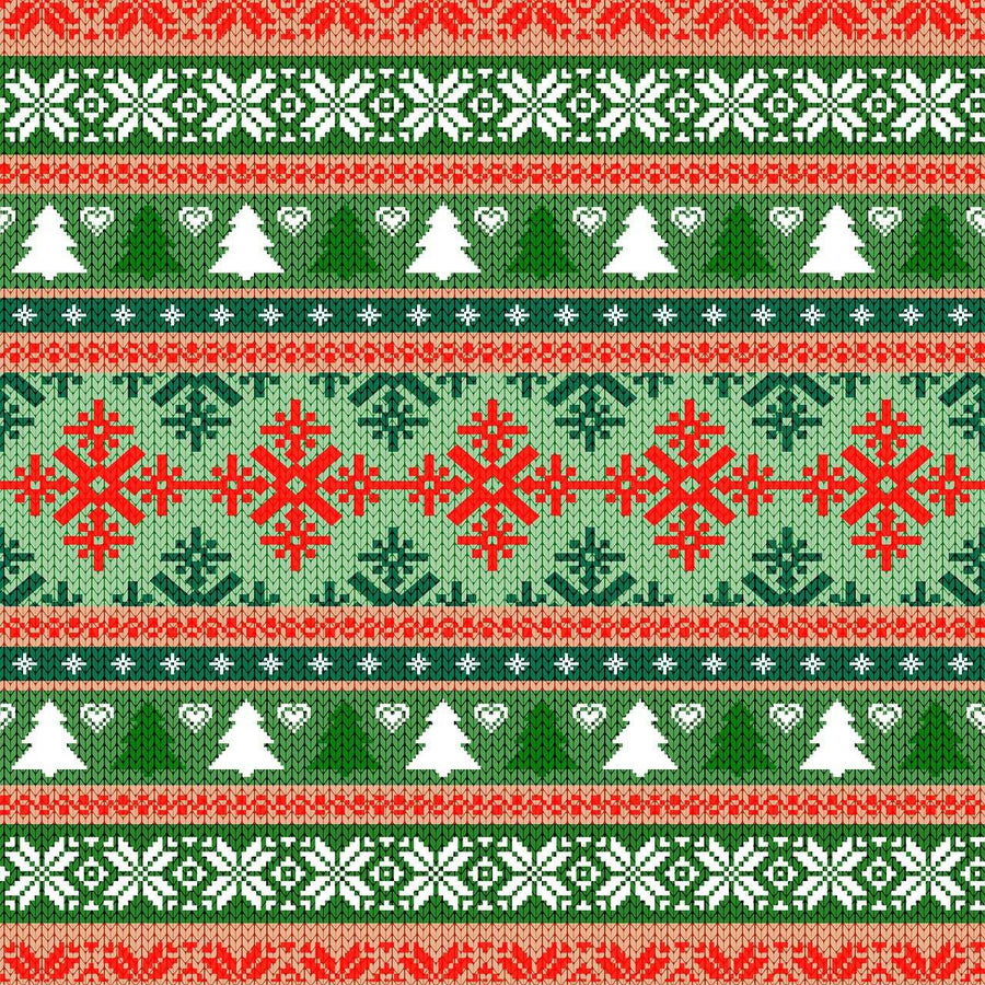 diamond painting - kerst trui – afbeelding 1