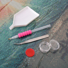 diamond painting - kerstman schoorsteen – afbeelding 5