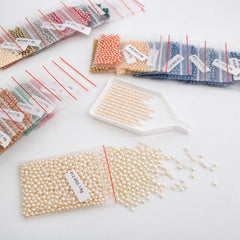 diamond painting - mooie kerstboom - premium parel diamond painting – afbeelding 2