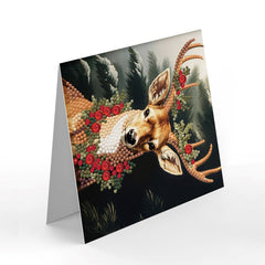 diamond painting premium kerstkaarten – 12 stuks – afbeelding 7