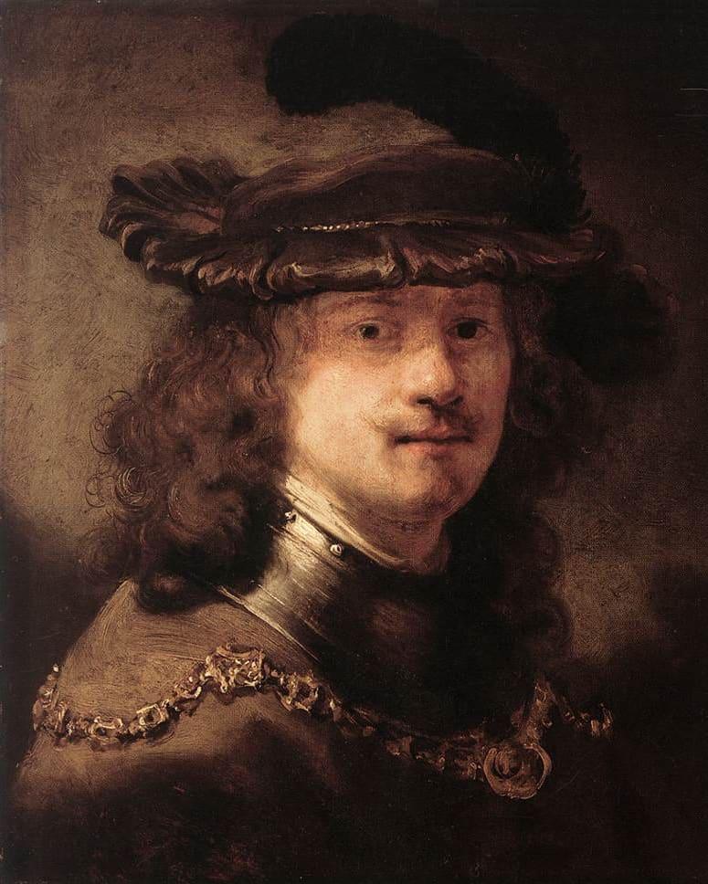 Diamantgemälde-Porträt von Rembrandt van Rijn - SEOS Shop ®